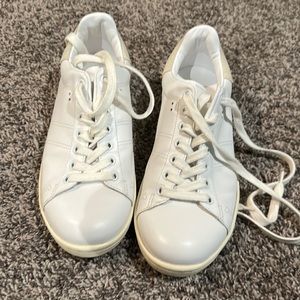 Isabel Marant BART LOGO LEATHER SNEAKERS